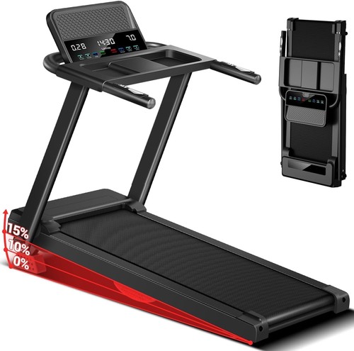 Folding treadmill 15 - treadmill, 0%-15%